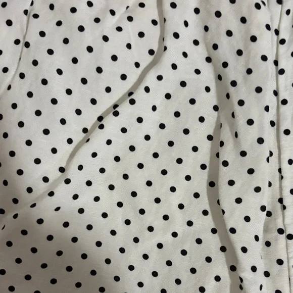 NWT kate spade White with Black Polka Dot Women's Shorts - Picture 5 of 6